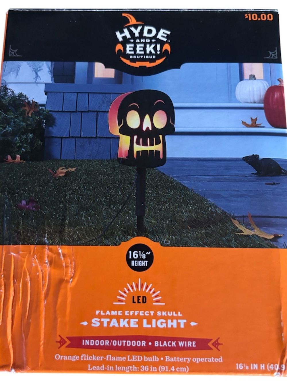 Hyde & Eek Skull Torch - Picture 2 of 2
